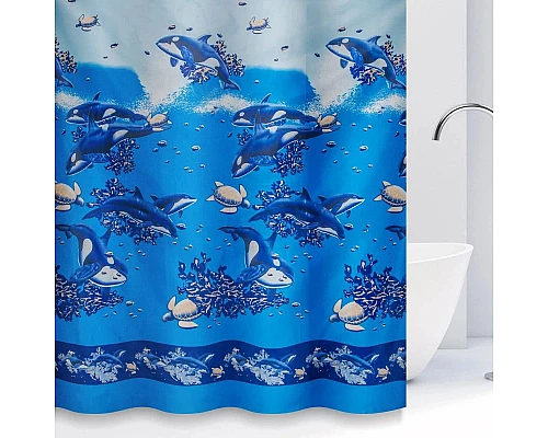 Заказать Штора для ванной комнаты Savol S-XK2018E в магазине сантехники Santeh-Crystal.ru