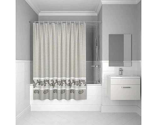 Заказать Штора для ванной комнаты IDDIS Basic B51P218I11 в магазине сантехники Santeh-Crystal.ru