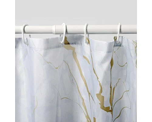 Приобрести Штора для ванной комнаты WasserKRAFT  Sauer SC-79101 в магазине сантехники Santeh-Crystal.ru