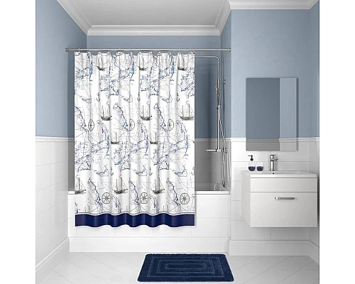 Приобрести Штора для ванной комнаты IDDIS Basic B16P218i11 в магазине сантехники Santeh-Crystal.ru