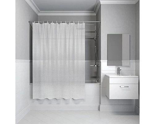 Заказать Штора для ванной комнаты IDDIS Promo P01PV18I11 в магазине сантехники Santeh-Crystal.ru