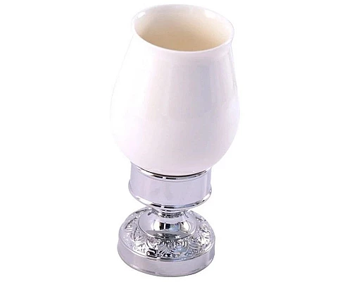 Купить Стакан Magliezza Fiore 80107-CR в магазине сантехники Santeh-Crystal.ru