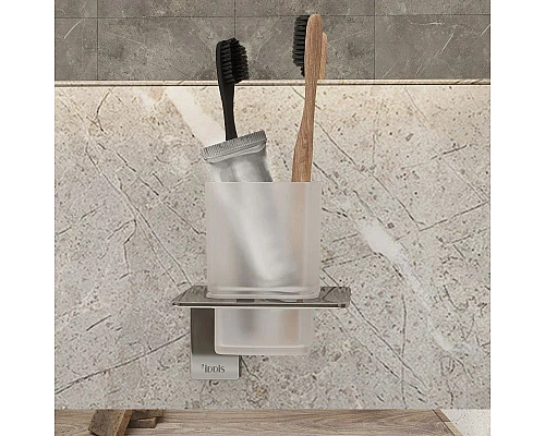 Купить Стакан IDDIS Slide SLISCG1i45 в магазине сантехники Santeh-Crystal.ru