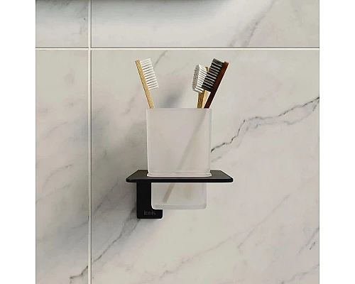 Заказать Стакан IDDIS Slide SLIBSG1I45 в магазине сантехники Santeh-Crystal.ru