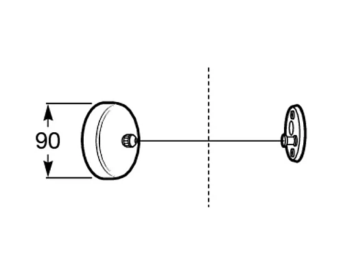 Заказать Веревка для белья 2,1 м Roca Hotels 815493001 в магазине сантехники Santeh-Crystal.ru