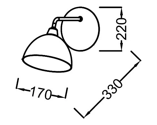 Приобрести Светильник Jacob Delafon Odeon Rive Gauche EB2575-NF в магазине сантехники Santeh-Crystal.ru
