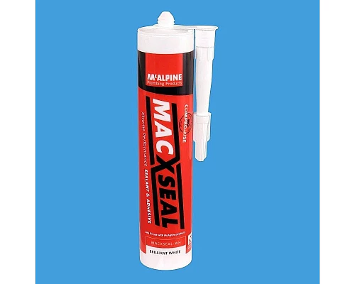 Приобрести Силиконовый герметик прозрачный 290 мл McALPINE MACXSEAL-CL в магазине сантехники Santeh-Crystal.ru