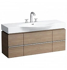 Тумба белый дуб 119,3 см 2 ящика, 2 дверцы Laufen Case 4.0130.2.075.519.1