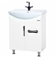 Тумба белый глянец 63 см Bellezza Лагуна 4632110090013