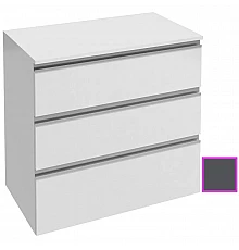 Комод серый антрацит глянец 80,1 см Jacob Delafon Vox EB2066-RA-442