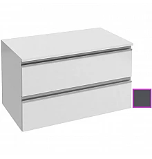 Комод серый антрацит глянец 80,1 см Jacob Delafon Vox EB2061-RA-442