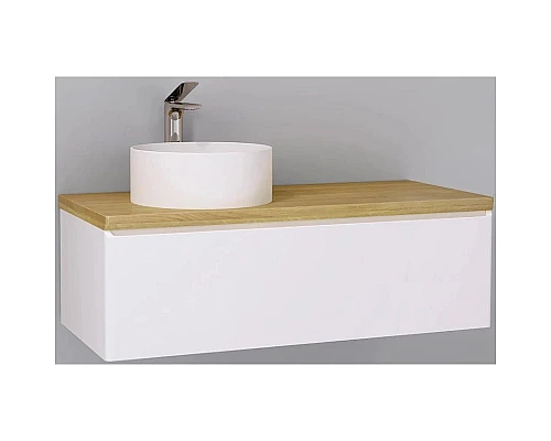 Заказать Тумба белый матовый 120,2 см Jorno Solis Sol.01.120/P/W в магазине сантехники Santeh-Crystal.ru