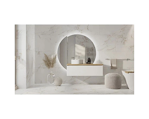 Заказать Тумба белый матовый 120,2 см Jorno Solis Sol.01.120/P/W в магазине сантехники Santeh-Crystal.ru