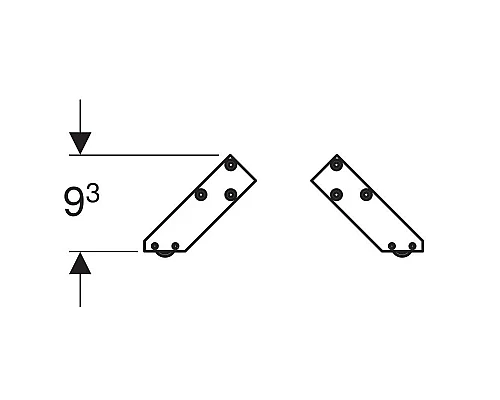 Заказать Комплект ножек 2 шт Geberit Smyle Square 500.367.00.1 в магазине сантехники Santeh-Crystal.ru