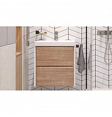 Тумба белый/дуб сонома 59 см Velvex Gesso tpGES.60.2Y-25.21