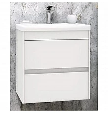 Тумба Bianco Lucido 49,6 см Art&Max Family FAMILY-500-2C-SO-BL