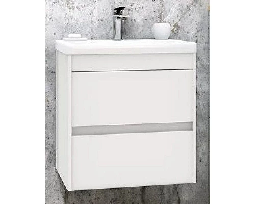 Заказать Тумба Bianco Lucido 49,6 см Art&Max Family FAMILY-500-2C-SO-BL в магазине сантехники Santeh-Crystal.ru