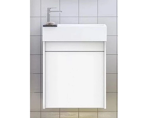 Заказать Тумба Bianco Lucido 50 см Art&Max Family FAMILY-500-1D-SO-BL в магазине сантехники Santeh-Crystal.ru