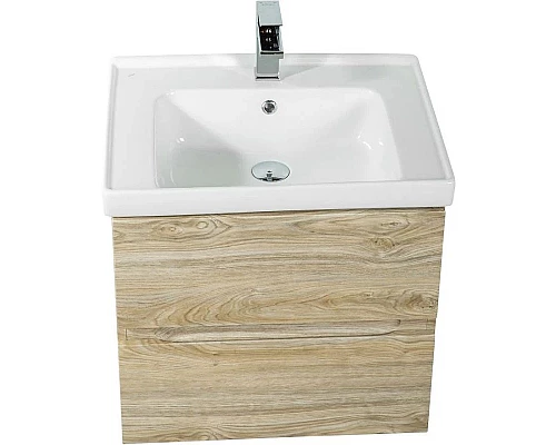 Купить Тумба дуб мелфорд 57 см Art&Max Techno AM-Techno-600-2C-SO-LW823 в магазине сантехники Santeh-Crystal.ru