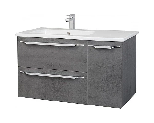 Приобрести Тумба серый 87 см Bellezza Луиджи 4639215272429 в магазине сантехники Santeh-Crystal.ru