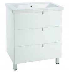 Тумба белый глянец 86,2 см Bellezza Пегас 4630415140013