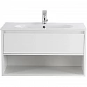 Тумба Bianco Opaco 100 см BelBagno Kraft KRAFT-1000-1C-SO-BO Тумба Bianco Opaco 100 см BelBagno Kraft KRAFT-1000-1C-SO-BO