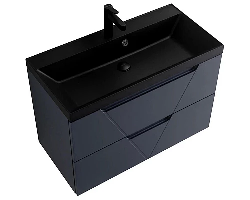 Купить Тумба Grigio Opaco 79,6 см BelBagno Vittoria VITTORIA-800-2C-SO-GO-P в магазине сантехники Santeh-Crystal.ru