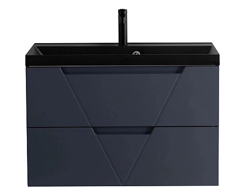 Купить Тумба Grigio Opaco 79,6 см BelBagno Vittoria VITTORIA-800-2C-SO-GO-P в магазине сантехники Santeh-Crystal.ru