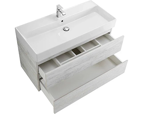 Приобрести Тумба Legno Bianco 79,7 см Cezares Molveno MOLVENO 46-80-2C-SO-LB в магазине сантехники Santeh-Crystal.ru