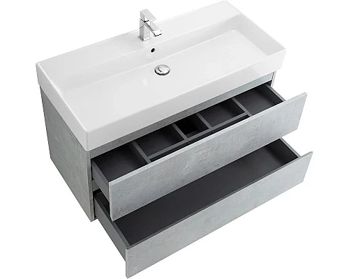 Приобрести Тумба Beton 79,7 см Cezares Molveno MOLVENO 46-80-2C-SO-BET в магазине сантехники Santeh-Crystal.ru