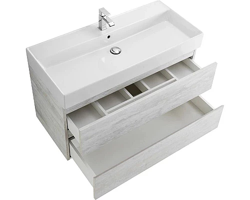 Заказать Тумба Legno Bianco 99,7 см Cezares Molveno MOLVENO 46-100-2C-SO-LB в магазине сантехники Santeh-Crystal.ru