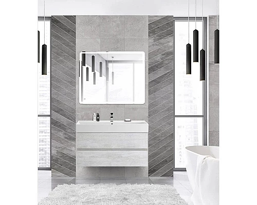 Заказать Тумба Legno Bianco 99,7 см Cezares Molveno MOLVENO 46-100-2C-SO-LB в магазине сантехники Santeh-Crystal.ru