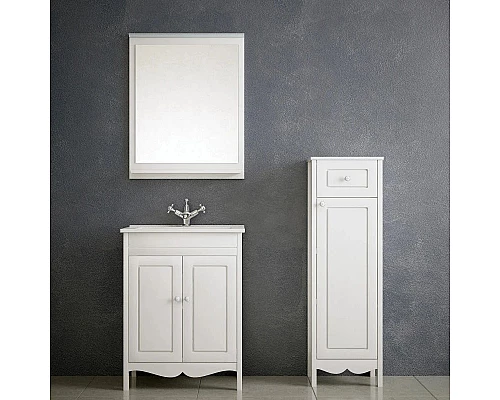 Приобрести Тумба белый глянец 62 см Corozo Блюз SD-00000030 в магазине сантехники Santeh-Crystal.ru