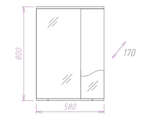 Заказать Комплект мебели белый глянец 61,5 см Onika Лайн 106043 + 4620008192772 + 205820 в магазине сантехники Santeh-Crystal.ru