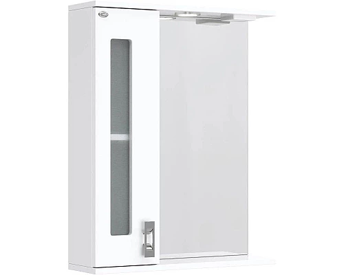 Купить Комплект мебели белый глянец 55 см Onika Кристалл 105555 + 1WH501702 + 205817 в магазине сантехники Santeh-Crystal.ru