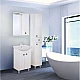 Приобрести Комплект мебели белый глянец 55 см Onika Лига 105554 + 1WH501702 + 205202 в магазине сантехники Santeh-Crystal.ru