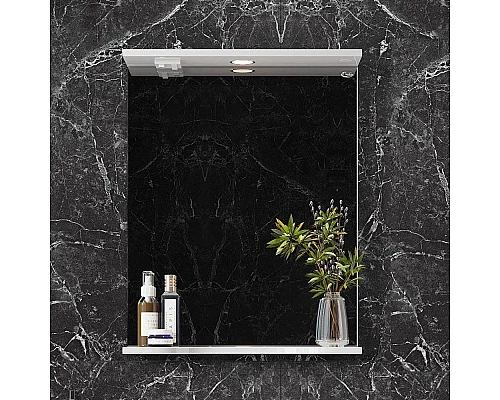 Заказать Комплект мебели белый глянец 51 см Onika Коралл 105032 + 4620008192758 + 205023 в магазине сантехники Santeh-Crystal.ru