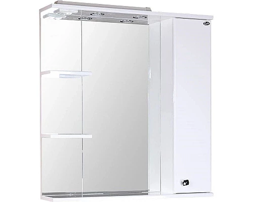 Заказать Комплект мебели белый глянец 83 см Onika Эльбрус 108202 + 1WH110228 + 208022 в магазине сантехники Santeh-Crystal.ru