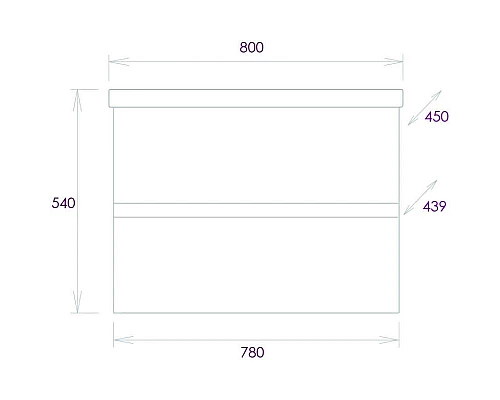 Купить Комплект мебели белый глянец 80 см Onika Эвада 108058 + UM-COM80/1 + 208096 в магазине сантехники Santeh-Crystal.ru