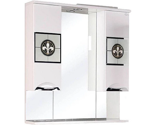 Приобрести Комплект мебели белый глянец 79,5 см Onika Флорена 108021 + UM-ERI80/1 + 207802 в магазине сантехники Santeh-Crystal.ru