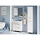 Приобрести Комплект мебели белый глянец 76 см Onika Веронэлла 107514 + 4620008197470 + 207521 в магазине сантехники Santeh-Crystal.ru