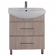 Тумба с раковиной ясень шимо светлый 71,5 см Onika Дельта 107032 + 1WH207776