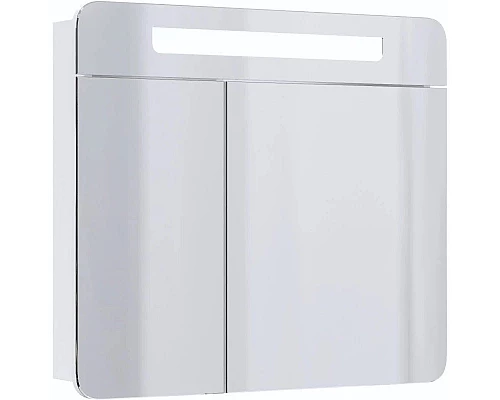 Приобрести Комплект мебели белый глянец 80 см Onika Стрим 108055 + UM-COM80/1 + 208094 в магазине сантехники Santeh-Crystal.ru