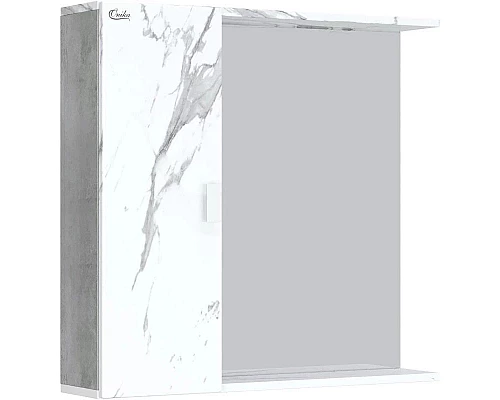 Приобрести Комплект мебели мрамор/камень бетонный 76,5 см Onika Марбл 107517 + 4640021062210 + 207524 в магазине сантехники Santeh-Crystal.ru