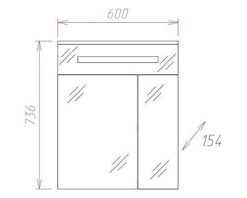 Приобрести Комплект мебели белый глянец 60 см Onika Айленд 106114 + 1WH501606 + 206034 в магазине сантехники Santeh-Crystal.ru