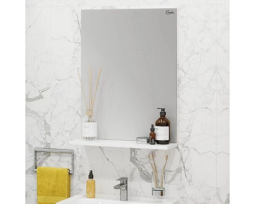 Купить Комплект мебели дуб сонома/белый матовый 52 см разборная Onika Эко 105209 + 1.3120.1.S00.11B.0 + 205210 в магазине сантехники Santeh-Crystal.ru