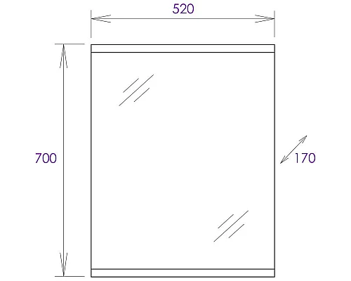 Приобрести Комплект мебели белый глянец 52 см Onika Крит 105203 + 1.3120.1.S00.11B.0 + 205211 в магазине сантехники Santeh-Crystal.ru