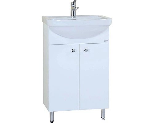 Приобрести Комплект мебели белый глянец 52 см Onika Крит 105203 + 1.3120.1.S00.11B.0 + 205211 в магазине сантехники Santeh-Crystal.ru