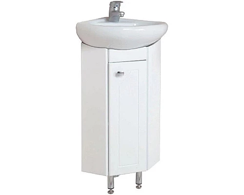 Приобрести Комплект мебели белый глянец 33х33 см Onika Малютка 103301 + 1.3130.9.S00.10B.0 + 303501 в магазине сантехники Santeh-Crystal.ru