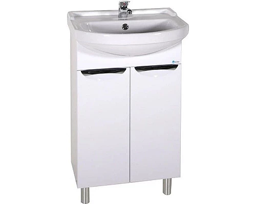 Приобрести Комплект мебели белый 51 см ASB-Mebel Мессина в магазине сантехники Santeh-Crystal.ru